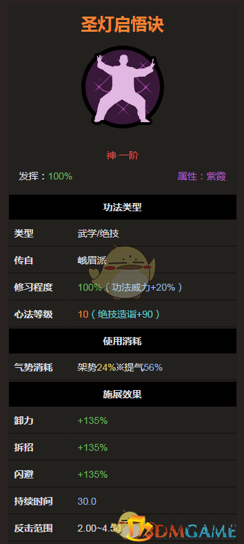 《太吾绘卷》神一品功法大全之圣灯启悟诀
