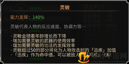 《太吾绘卷》人物基本属性说明
