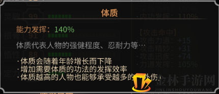 《太吾绘卷》人物基本属性说明
